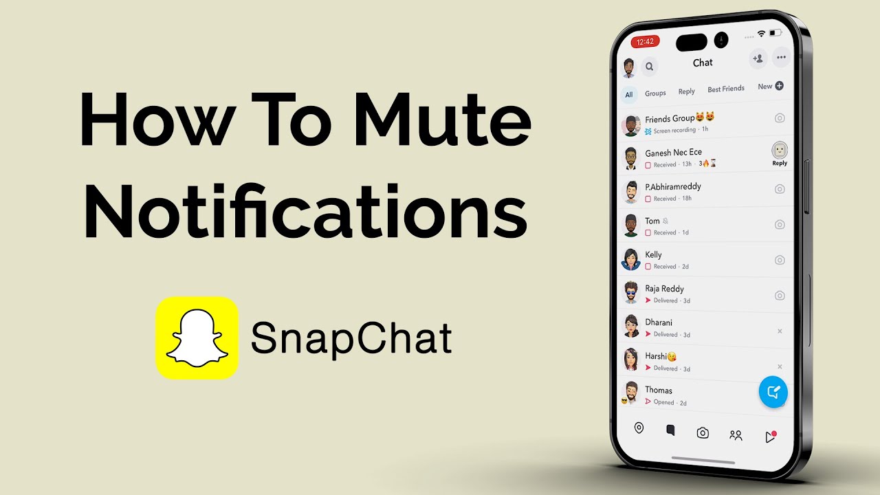 How To Mute Notifications On Snapchat?