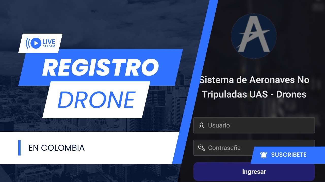 REGISTRO DRONE AEROCIVIL