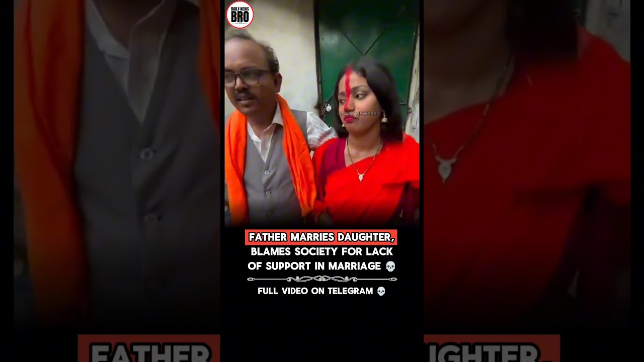 😵&zwj;💫 Father marries daughter 💀 #fatherdaughter #marriage #shorts #short #viralshort #shortsfeed