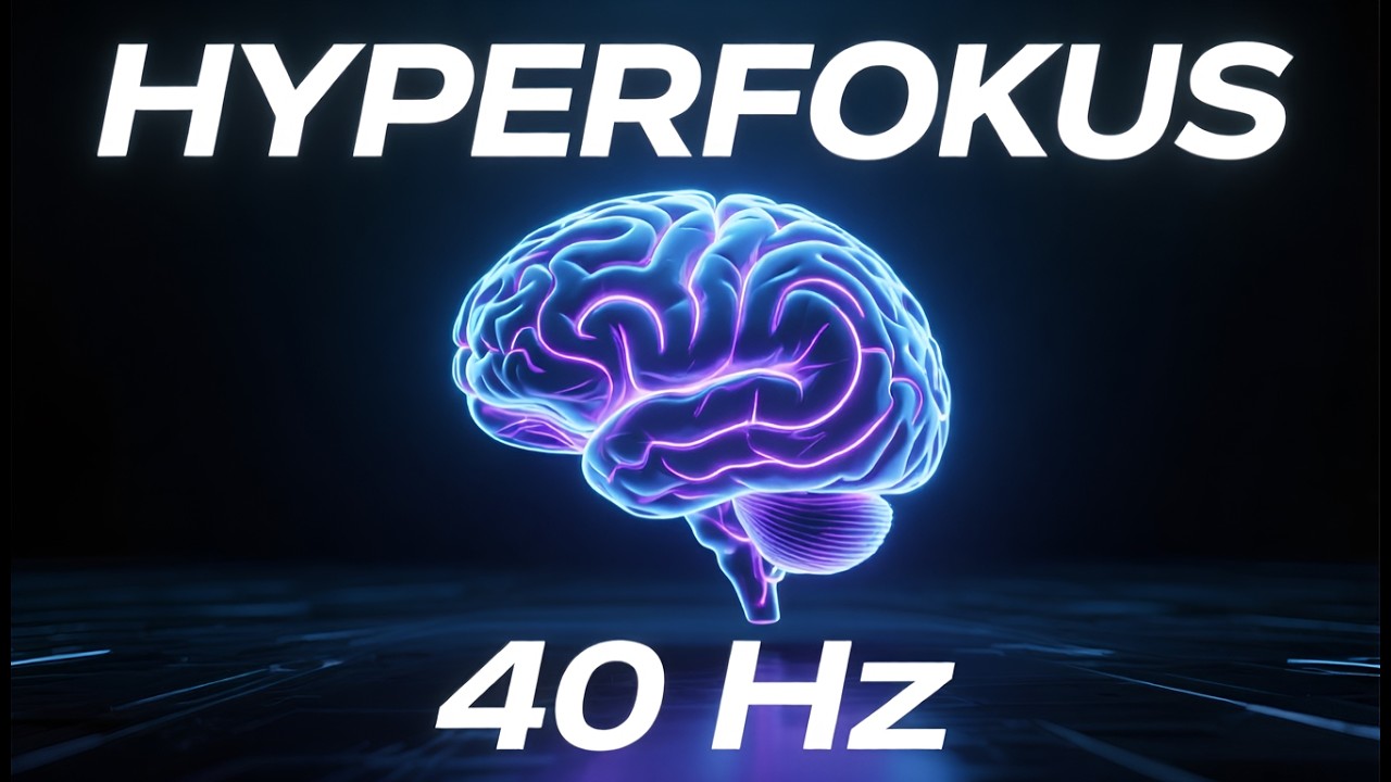 Der ultimative LERN-MAGNET 📚 | 40 Hz Fokus-Frequenz | Ablenkungen komplett ausblenden