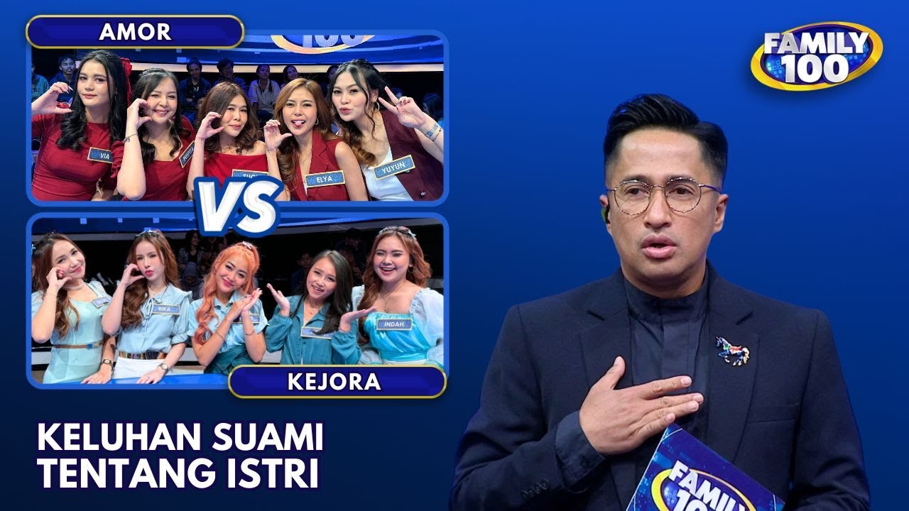 GAWAT! Ini yang Sering Dikeluhkan Suami Tentang Istri - Family 100 (1/9/24)
