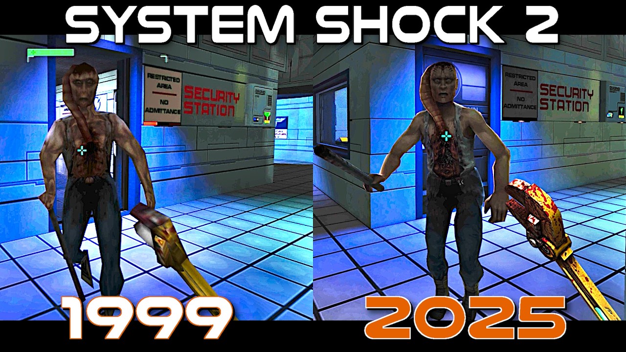 System Shock 2 - Original vs Remaster (1999 vs 2025)