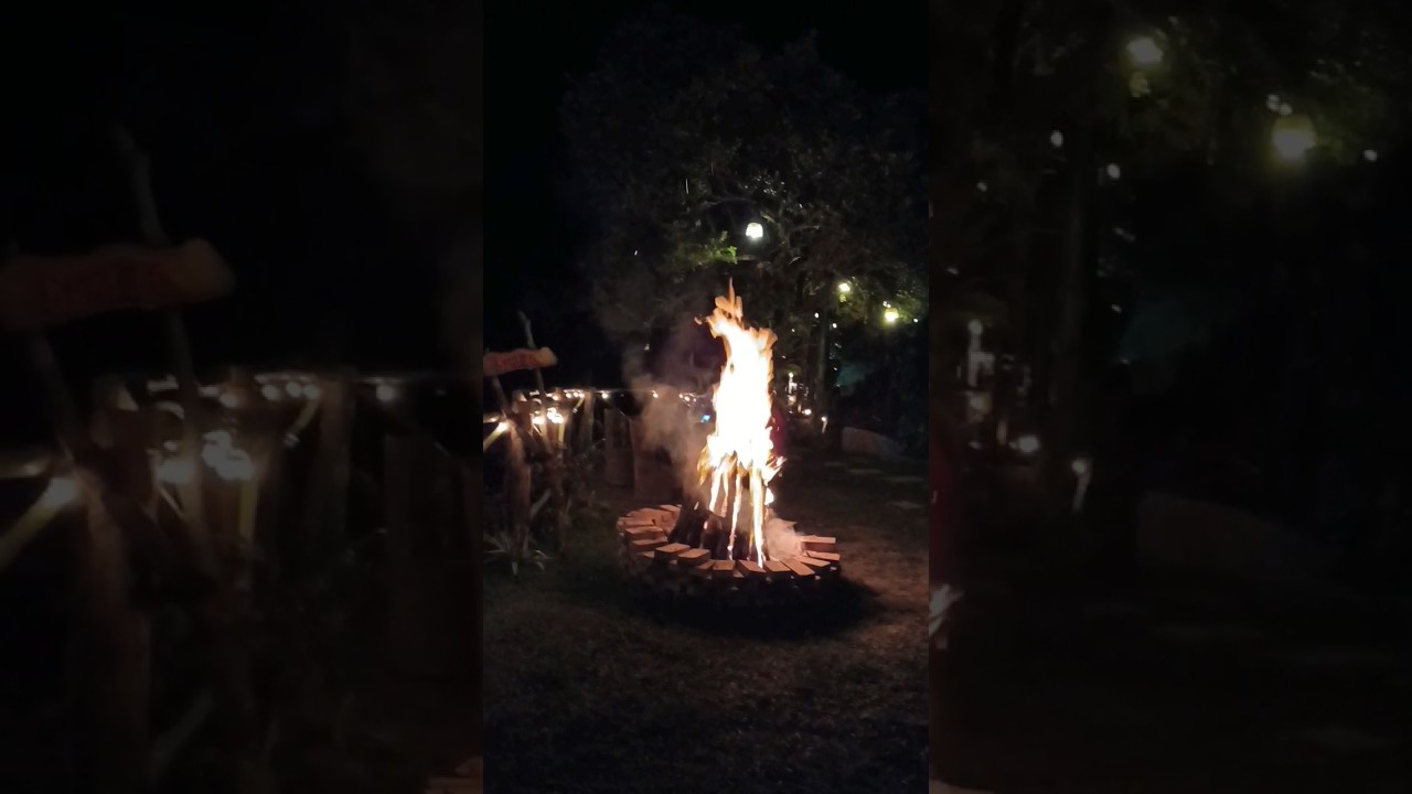 Marshmallow na lang kulang #bonfire #nature #overnightcamping