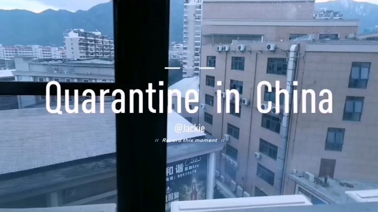 【Vlog】Mandatory quarantine in China ｜ getting in to quarantine hotel [part 1]