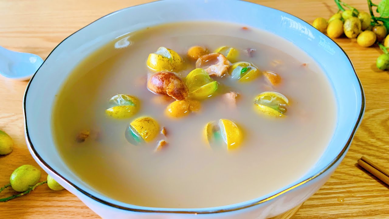 黃皮瘦肉中醫養生湯，切記按配方放3物，湯酸甜好喝，價值功效倍增！調理氣血，健脾胃，促進消化 #尋味世界 #food #foodie