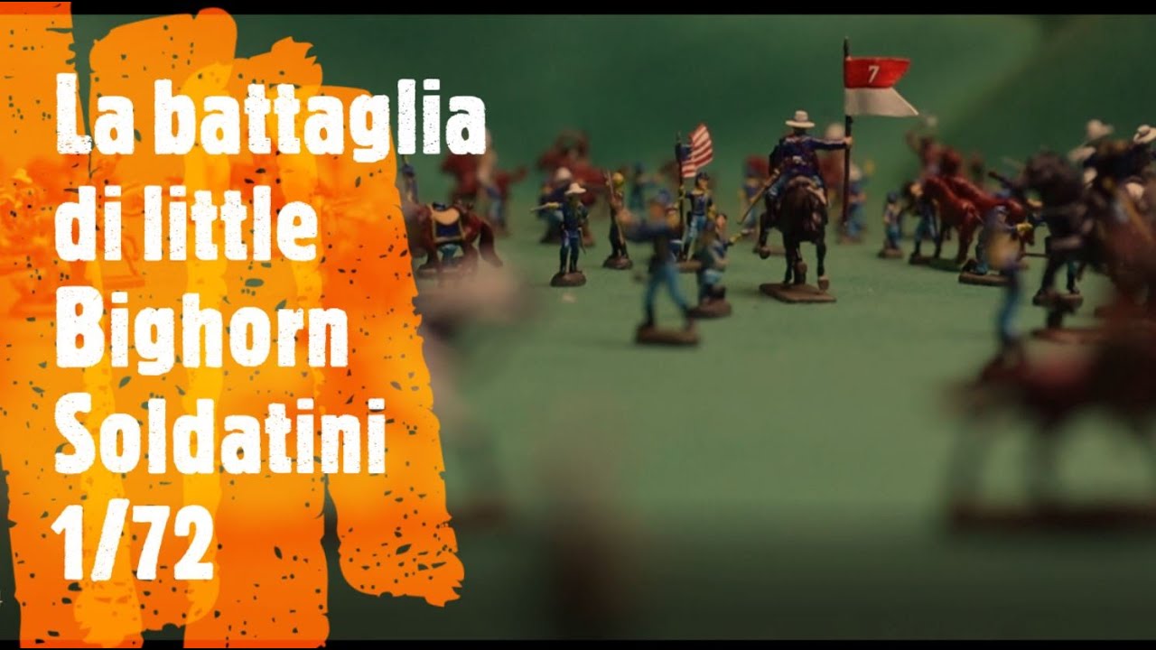 Battaglia di Little Bighorn - soldatini 1/72 - Custer's last stand