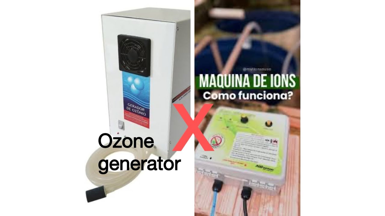 MÁQUINA DE ÍONS OU GERADOR DE OZÔNIO, QUAL É MELHOR NA HIDROPONIA???