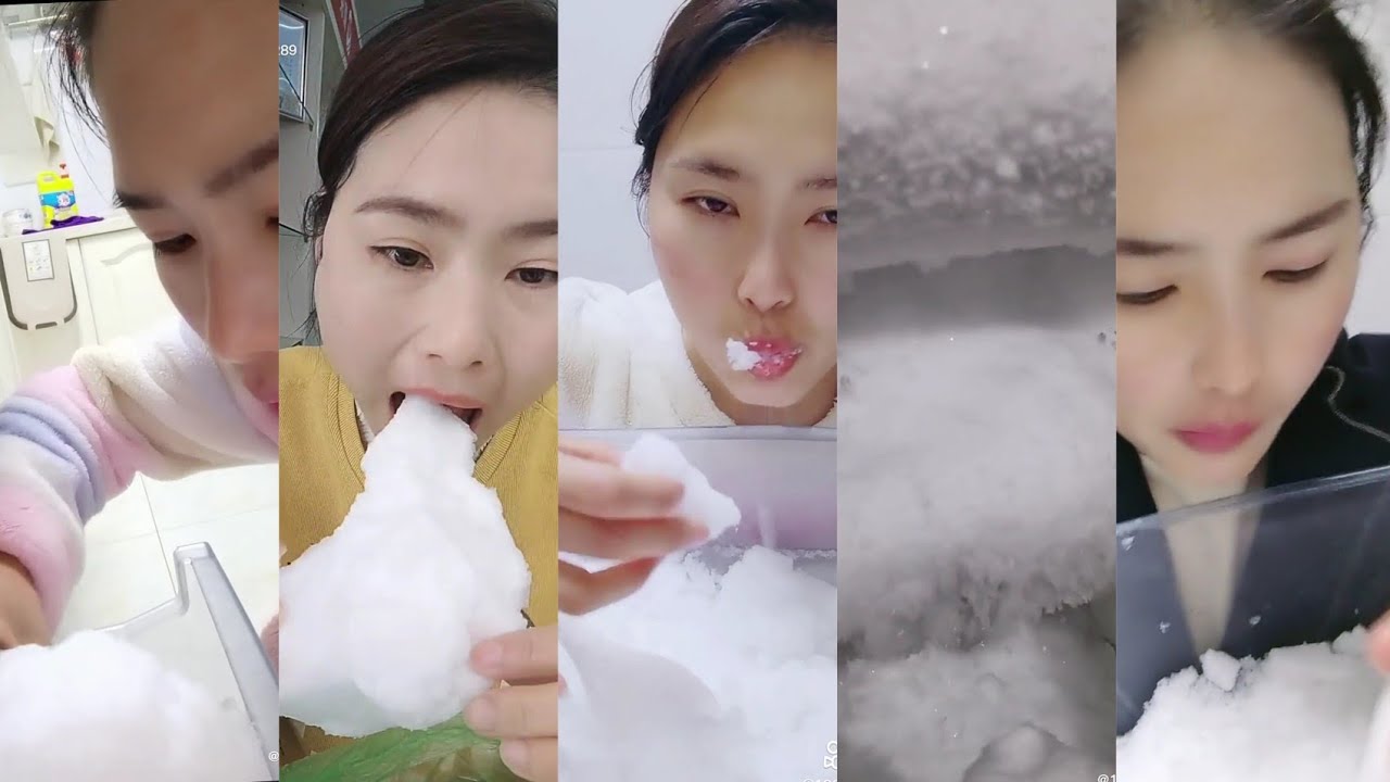 ASMR FREEZER FROST FROM HER