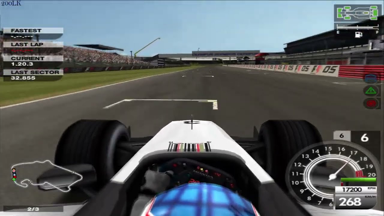 Formula One 05 - Career, BAR, Silverstone, PS2 Emulator [11/19]