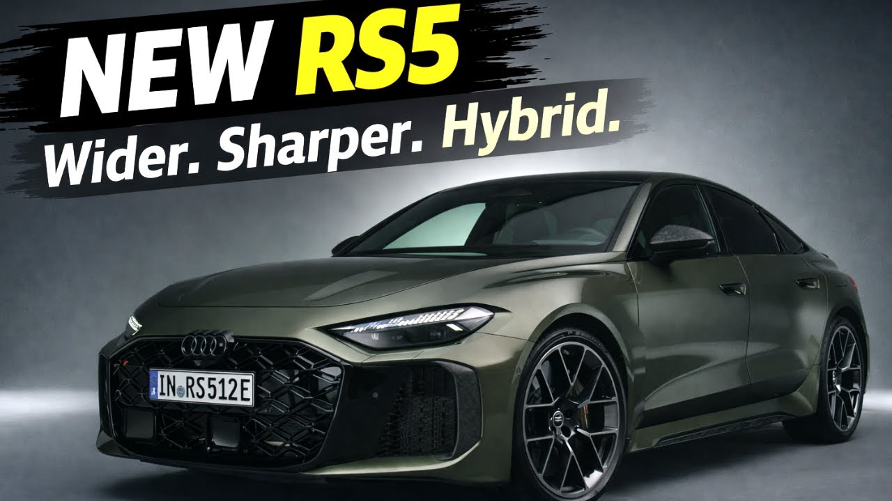 2026 Audi RS5 Exterior and Interior Deep Dive Widebody Power Meets Luxury