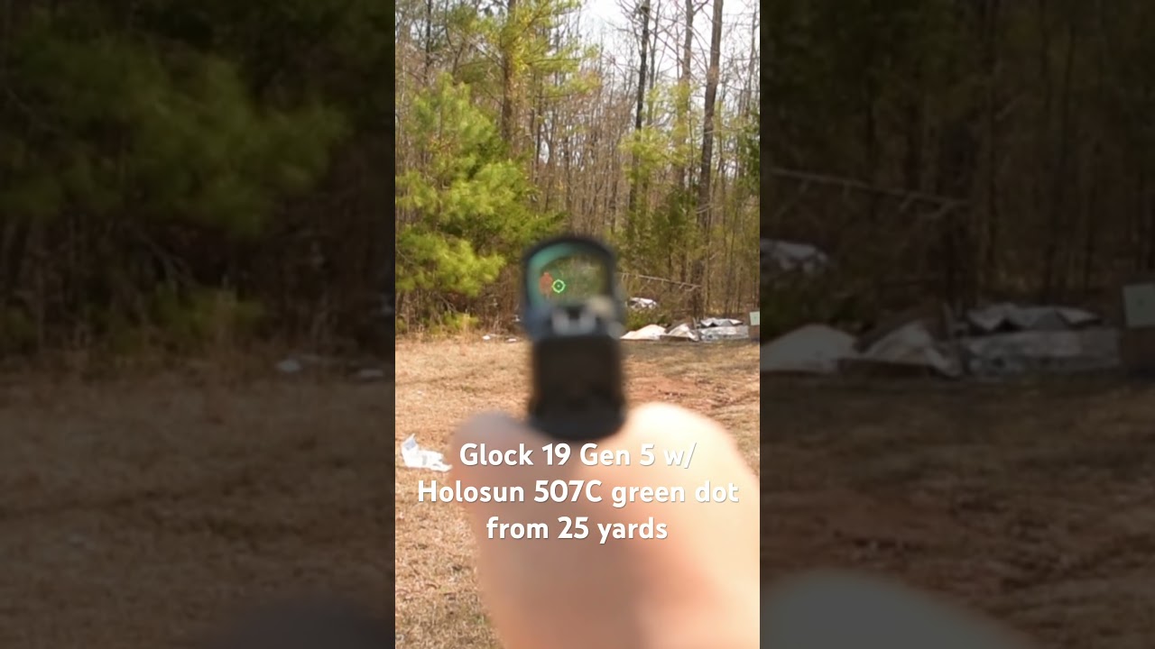Glock 19 w/ Holosun 507C Green Dot