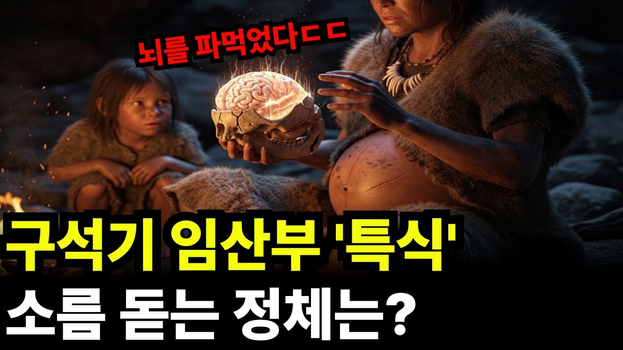 10만 년 전 인류가 '뇌'에 집착했던 소름 돋는 이유 (진화의 비밀)