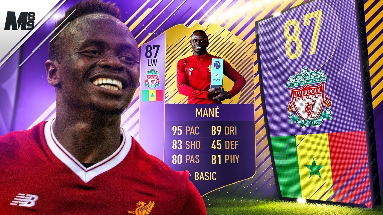 ОБЗОР POTM МАНЕ В FIFA 18 | ОБЗОР ИГРОКА 87 POTM МАНЕ | FIFA 18 ULTIMATE TEAM