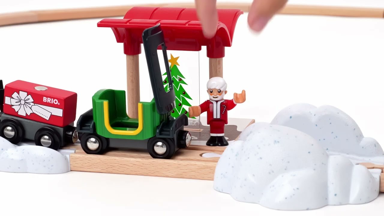 BRIO World - 36014 Christmas Steaming Train Set