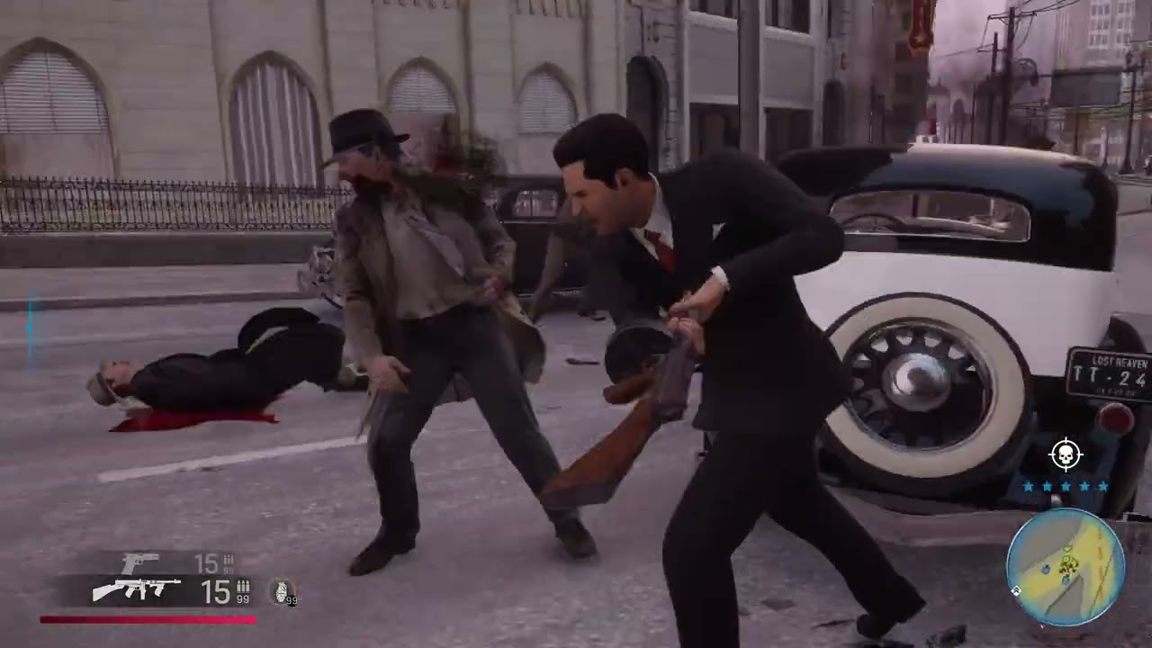 Mafia Definitive Edition Free Ride Deluxe Mod Police Shootout 9