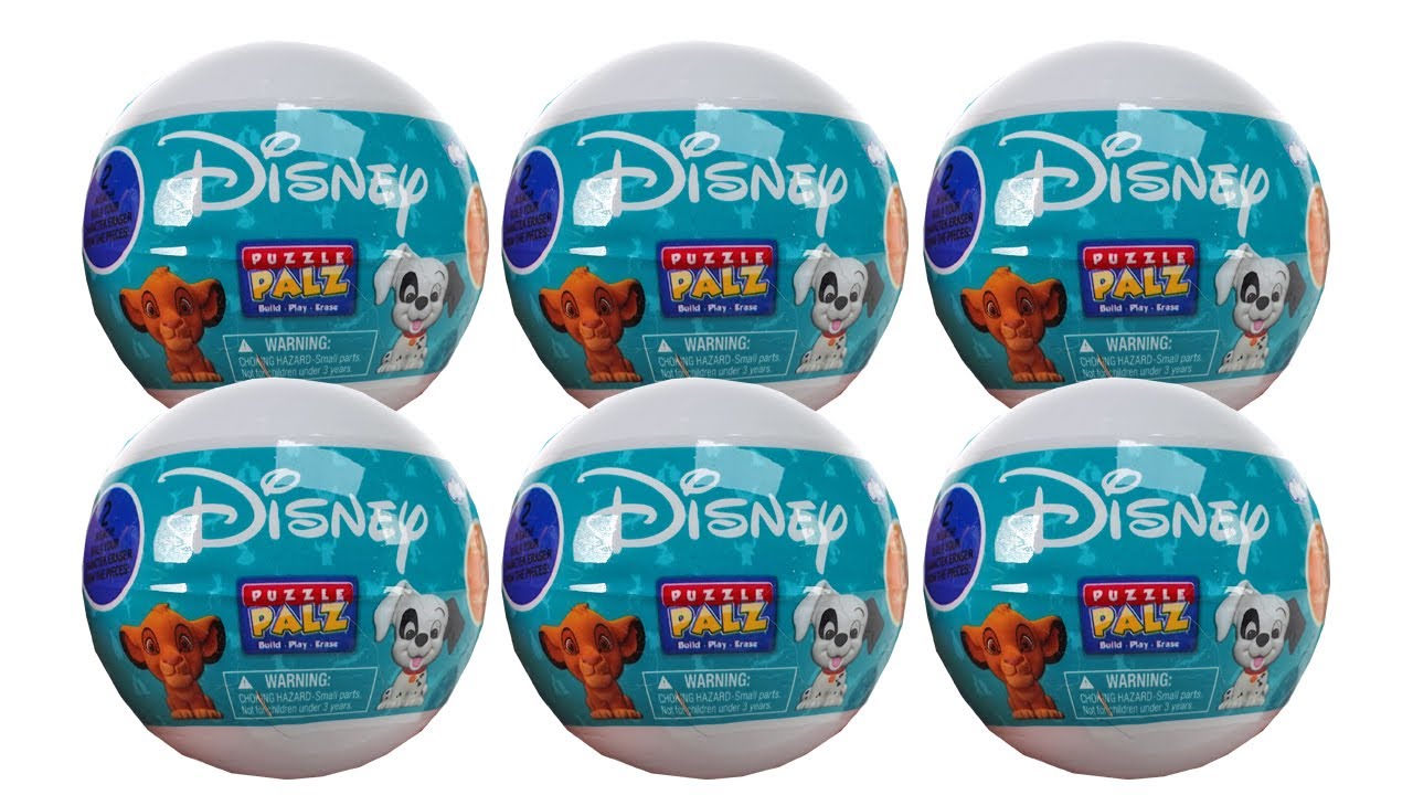Disney Puzzle Pals Blind Box Unboxing Review