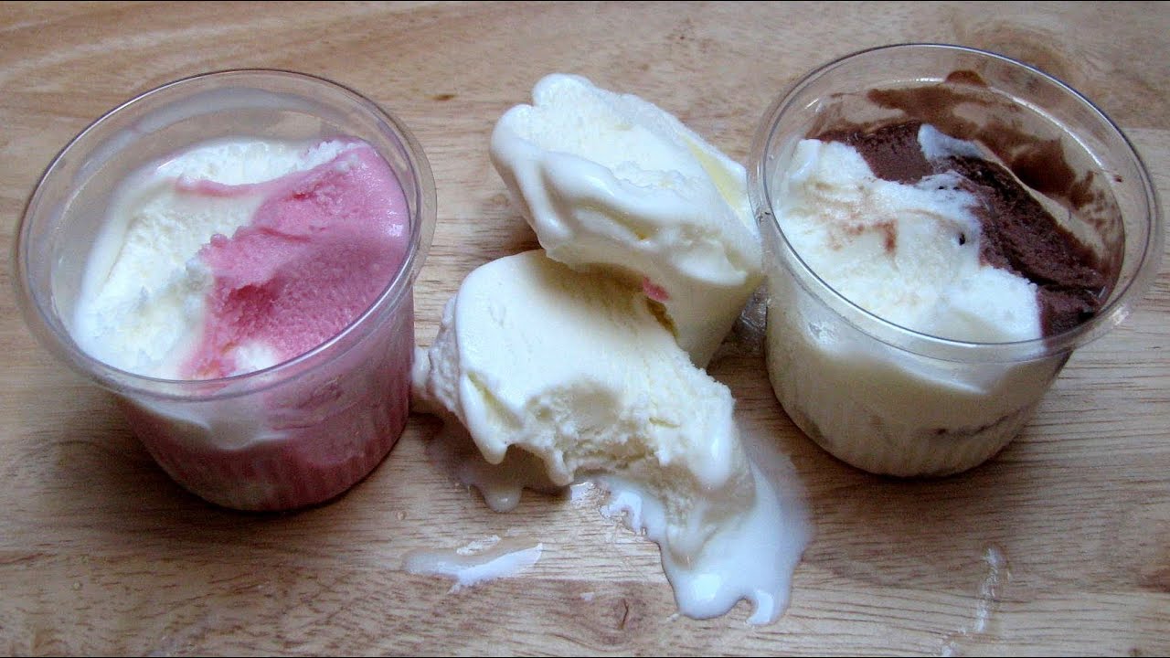 Moscow style soft ice cream with Olsen Gang