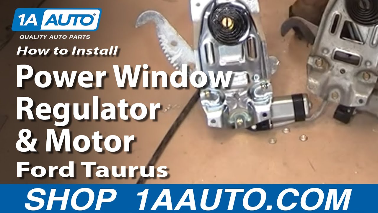 How to Replace Window Regulator 96-07 Ford Taurus