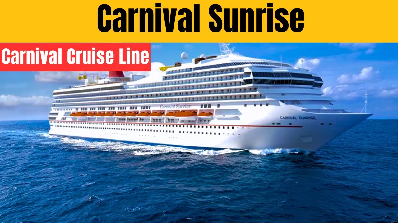 Обзор круизного лайнера Carnival Sunrise 2025 | Обновленный лайнер, рестораны и развлечения