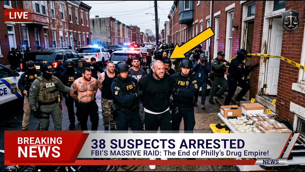 FBI & DEA Raid Philadelphia Cartel Hub &mdash; 38 Charged, 10-Year Drug Monopoly Ends | Crime News