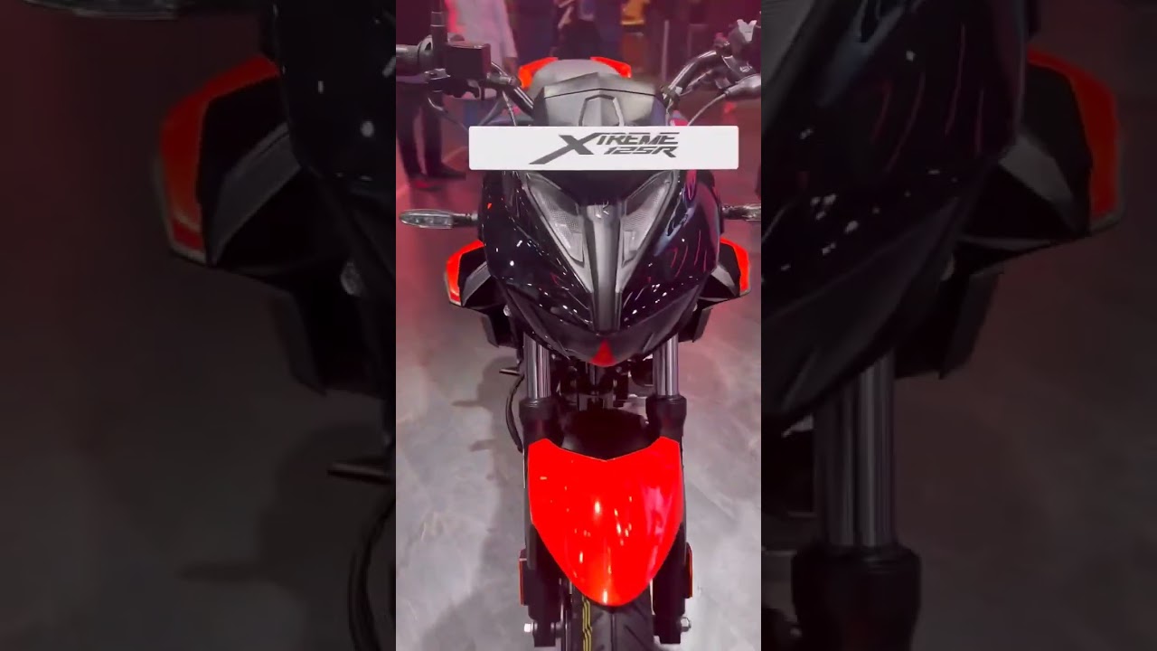 HERO XTREME 125R 2025 FIRESTROM RED COLOUR #shorts #hero #bike