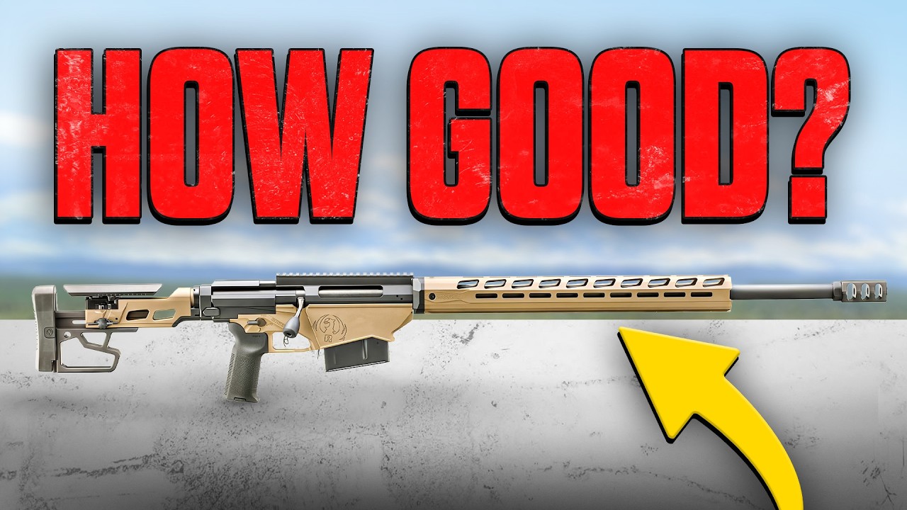 Тест на точность стрельбы на 1000 ярдов от Ruger Precision .338 Lapua Gen 4