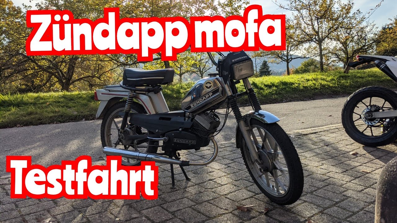 Zündapp ZS 25 Testfahrt