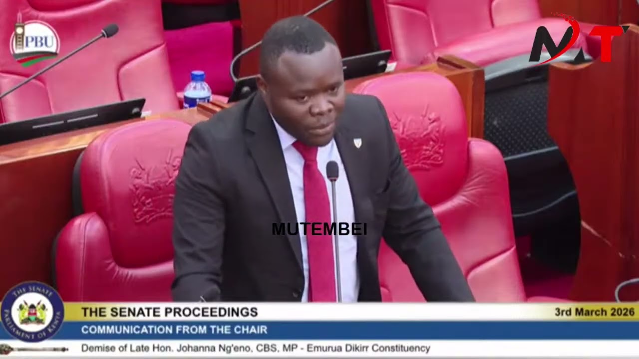 LISTEN TO SEN EDDY OKECH REMEMBERING MP JOHANA NGE`NO EULOGISING HIM!!