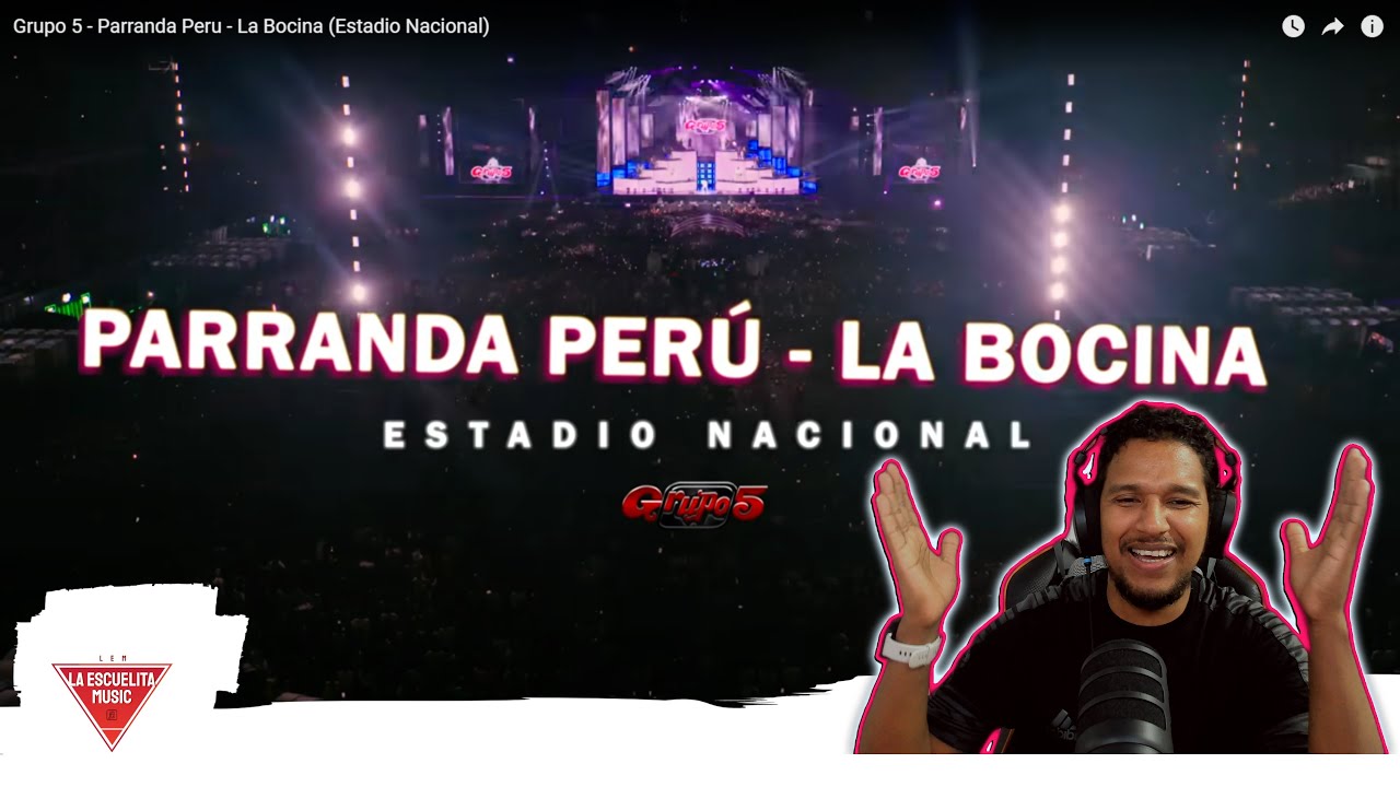 Grupo 5 - Parranda Peru - La Bocina (DOMINICANO REACCIONA)