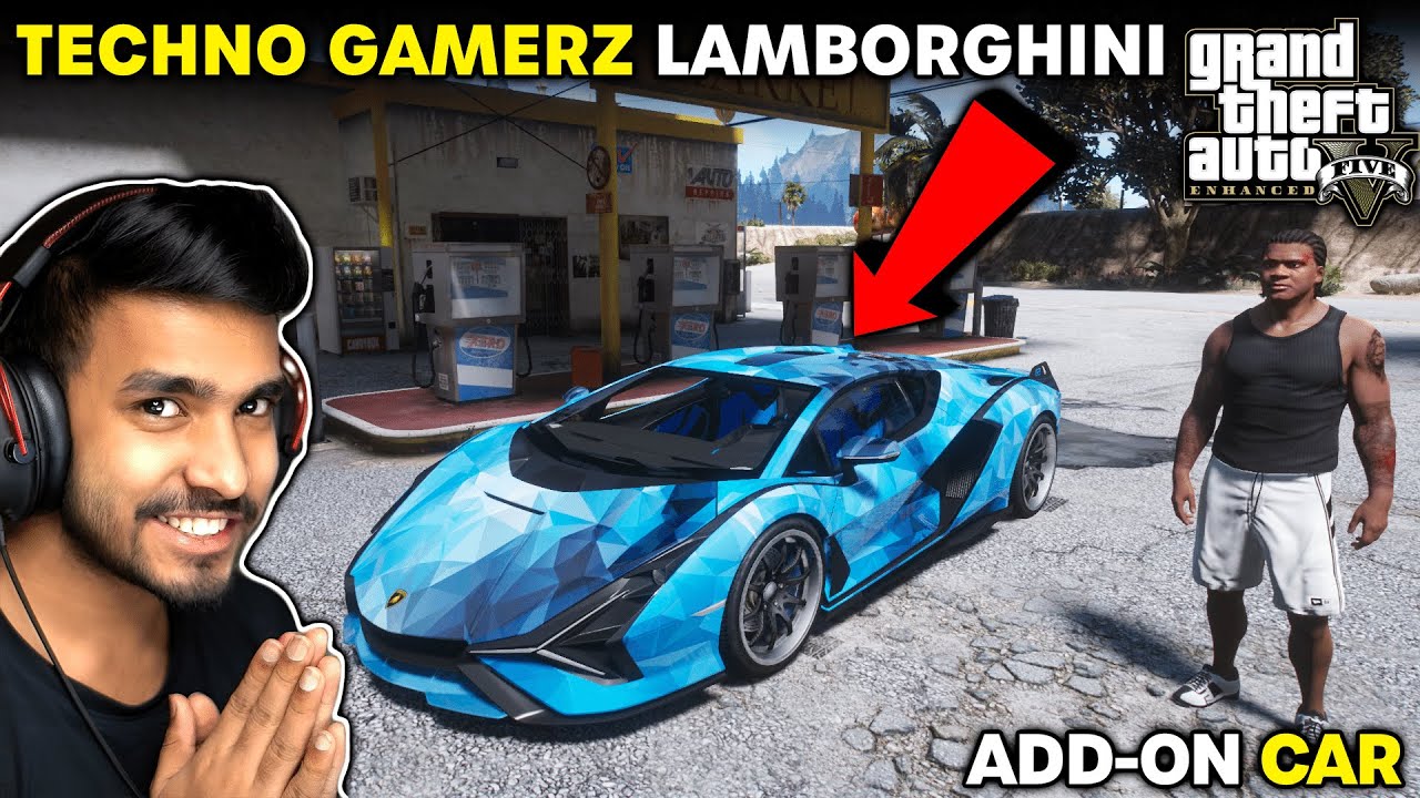 🔥 How to Install Techno Gamerz Lamborghini Sian in GTA 5 Enhanced Edition 2025 | Easy Method 🔧