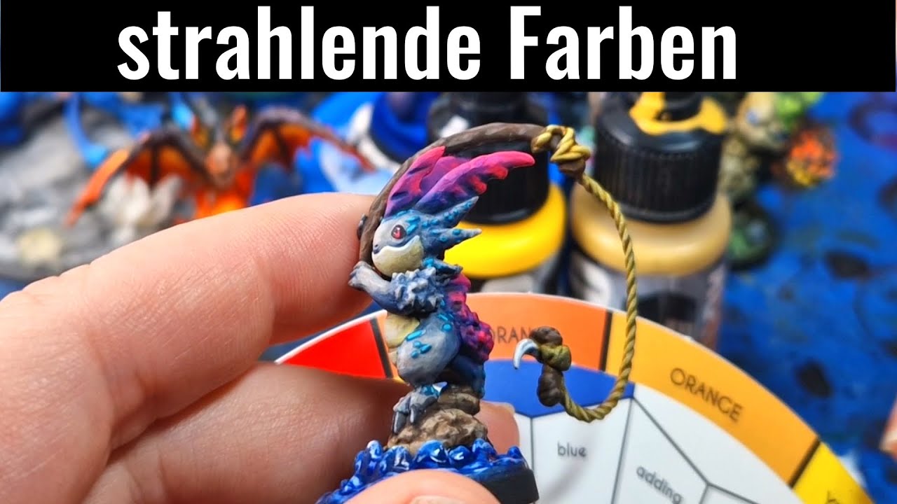 Miniaturen F&A - strahlende/knackige Farben auf Miniaturen