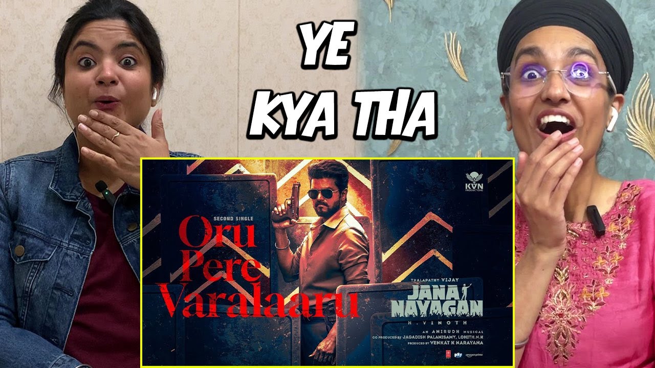 Jana Nayagan – Oru Pere Varalaaru Lyrical Reaction | Thalapathy Vijay | H Vinoth |Anirudh