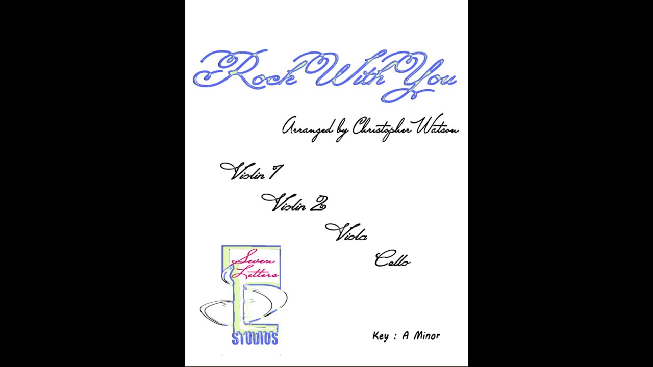 Chris Watson - Rock w/ You (String Arrangement)