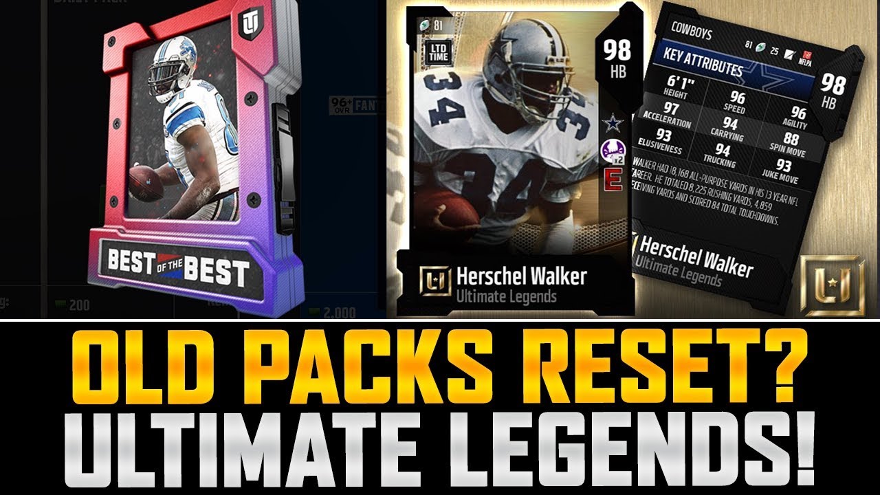 MUT 18 Pack Glitch? | You Can Open The Best Of The Best Pack Again! | ULTIMATE LEGENDS!