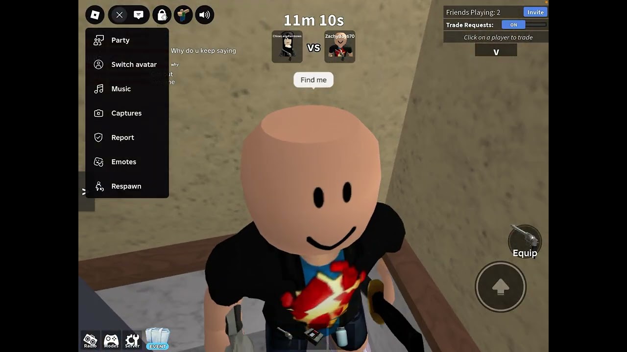 1v1 my cousin 