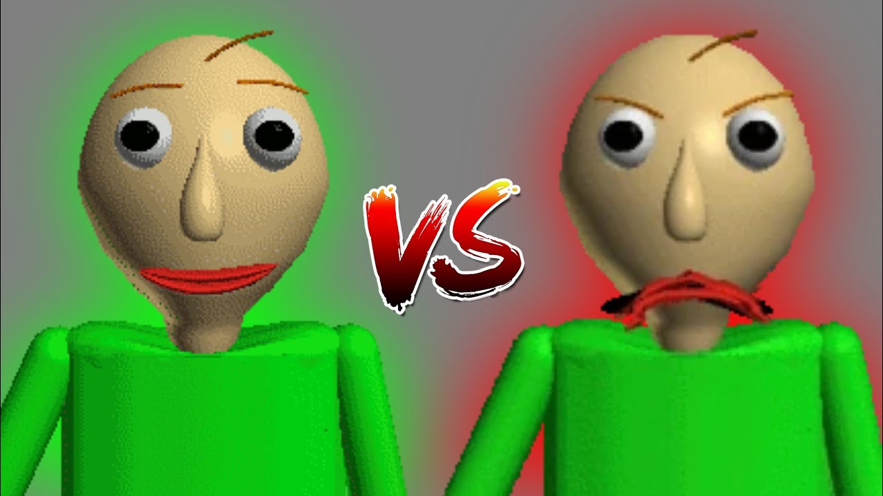 Хороший Балди против Плохой Балди - Good Baldi VS Bad Baldi REMASTERED