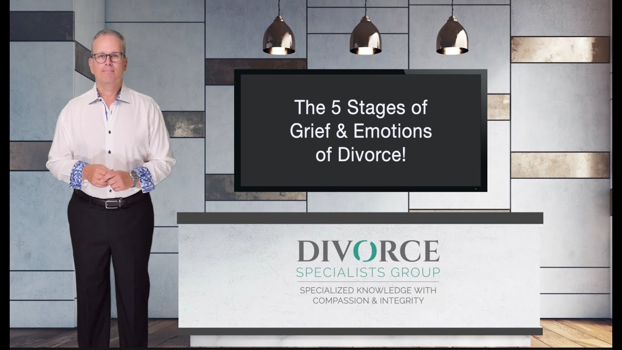 5 Stages of Grief & Emotions When Getting a Divorce