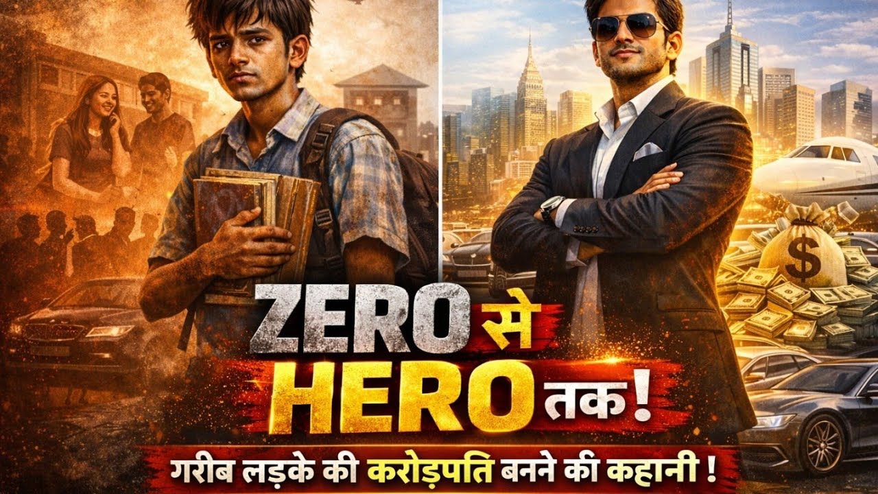 गरीब लड़के ने बदली अपनी किस्मत | Emotional Motivational जिसे प्यार में धोखा मिला वही बना 💸करोड़पति |
