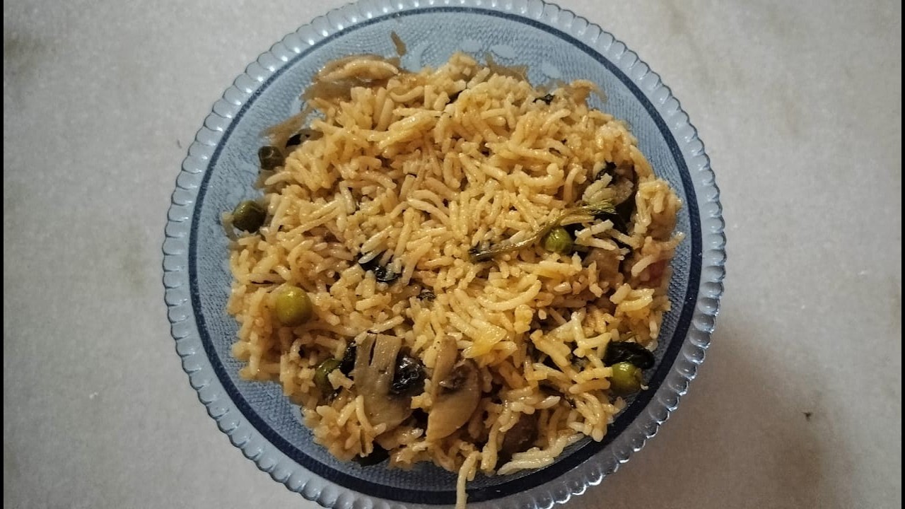 Mushroom Biriyani