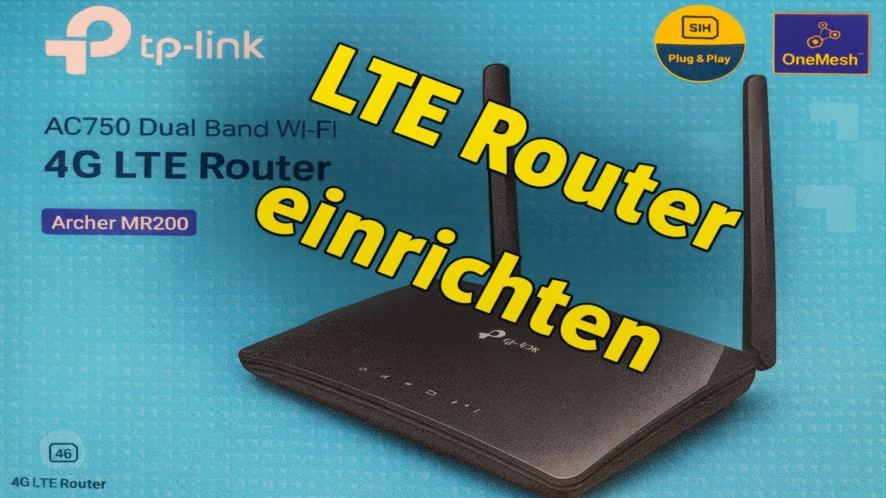 Настройка LTE-роутера TP-Link: быстро и просто! #интернет #роутер #tplink