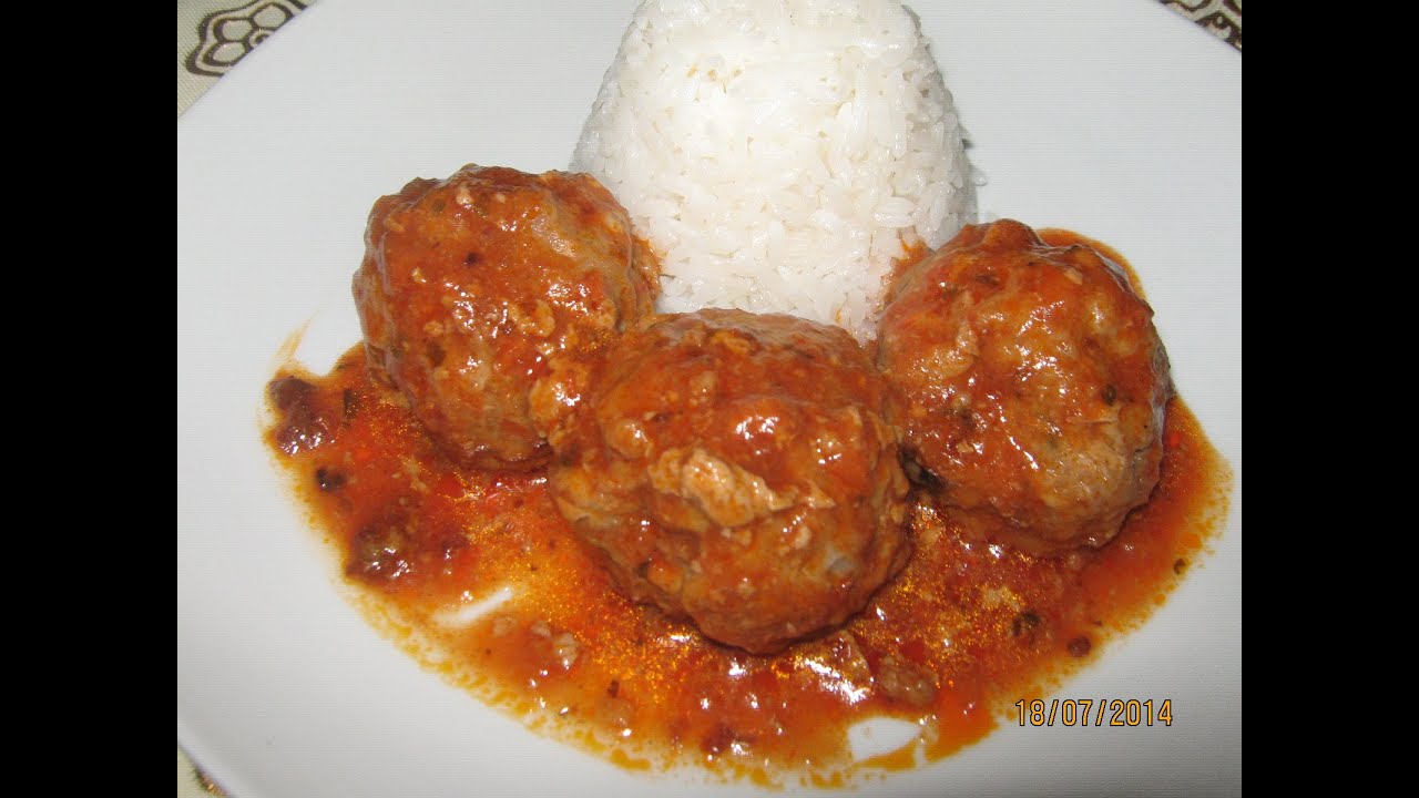 ALBÓNDIGAS DE CARNE