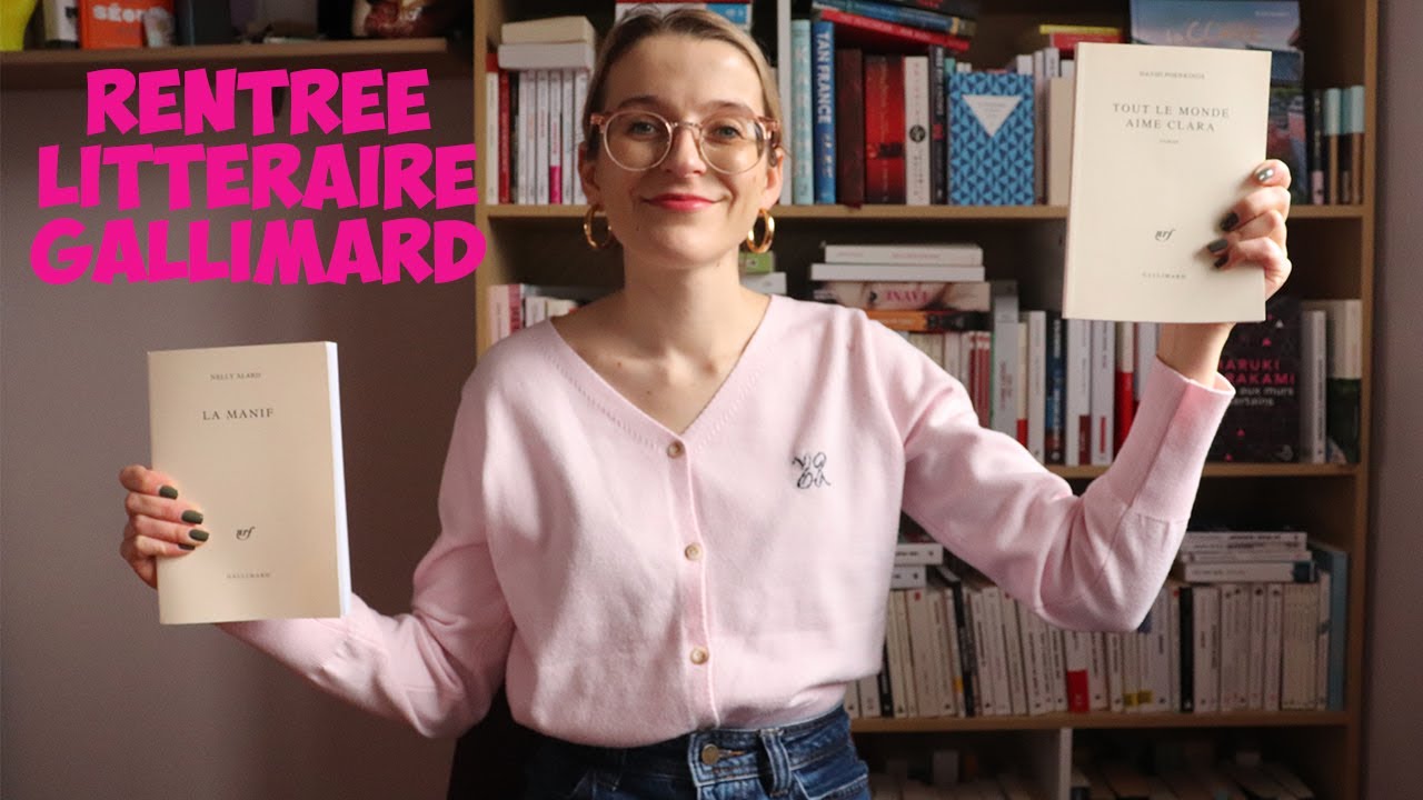 RENTRÉE LITTÉRAIRE GALLIMARD