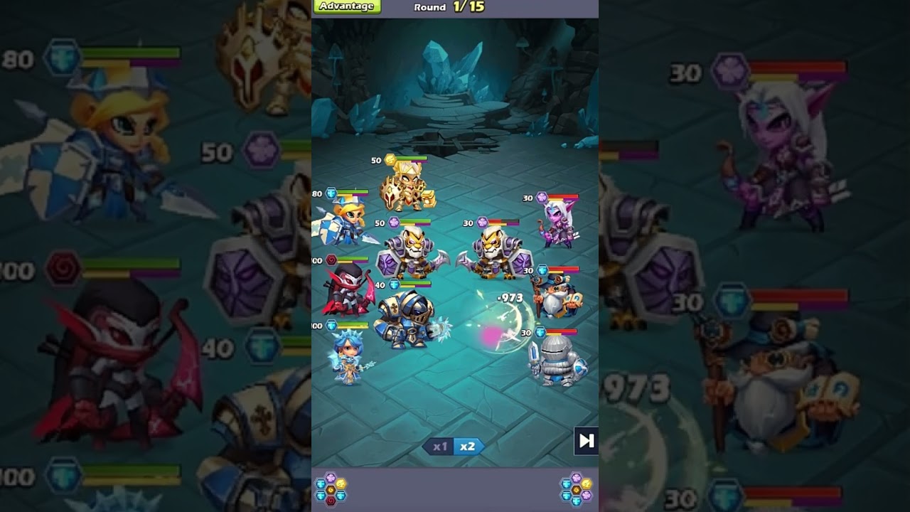 TapTap Heroes Idle RPG ⚔️ Perfect Hero Sequence for Fast AFK Progress (Shorts) - 67