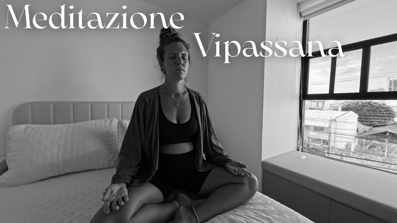 10 giorni di silenzio. 10 ore di meditazione al giorno