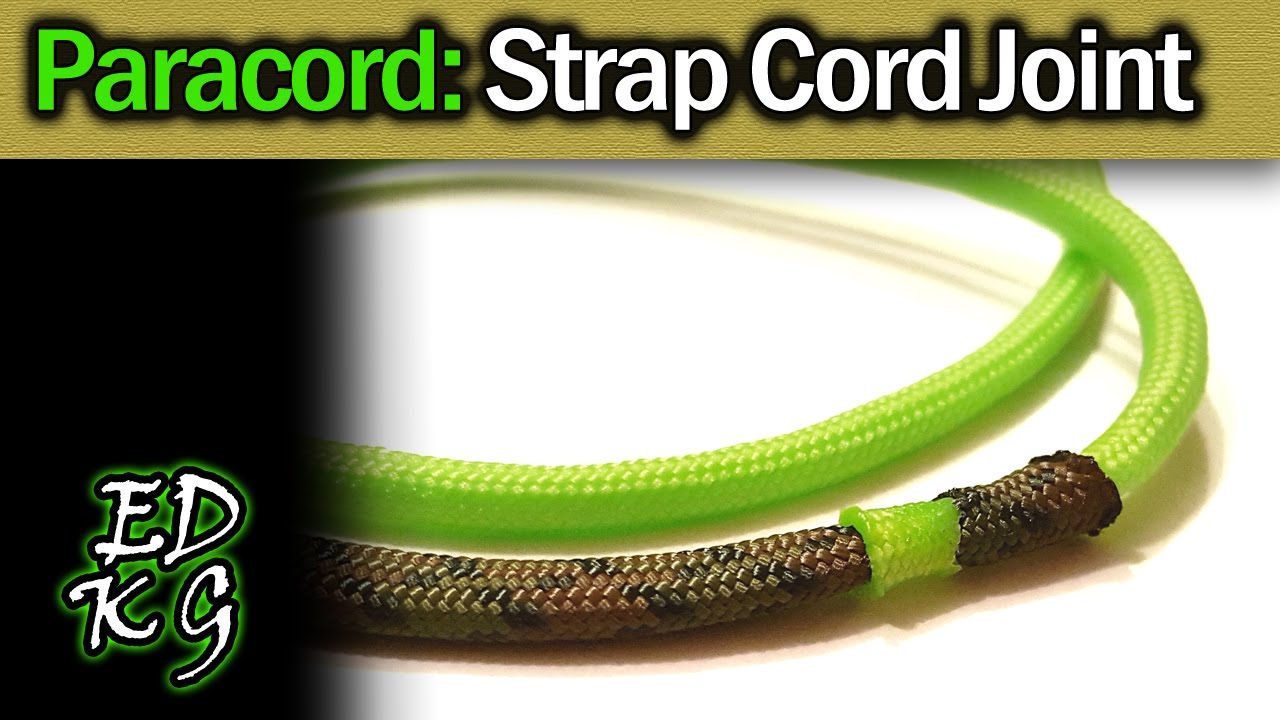 Paracord: Manny / Strap method of cord joining (simple tutorial)