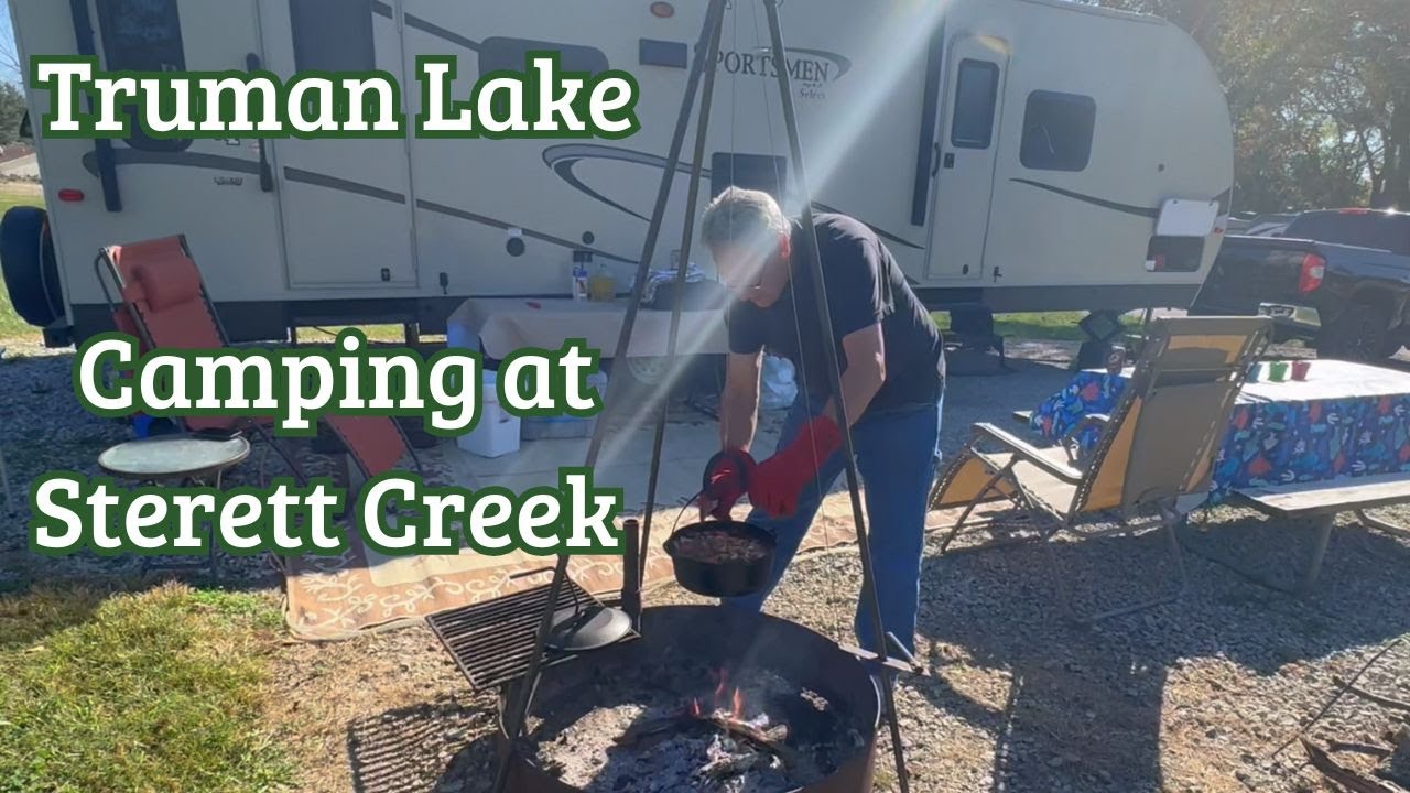 Camping at Sterett Creek on Truman Lake