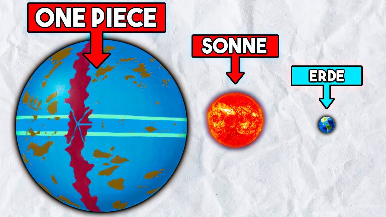 Die One Piece Welt Ist VIEL Größer Als Du Denkst