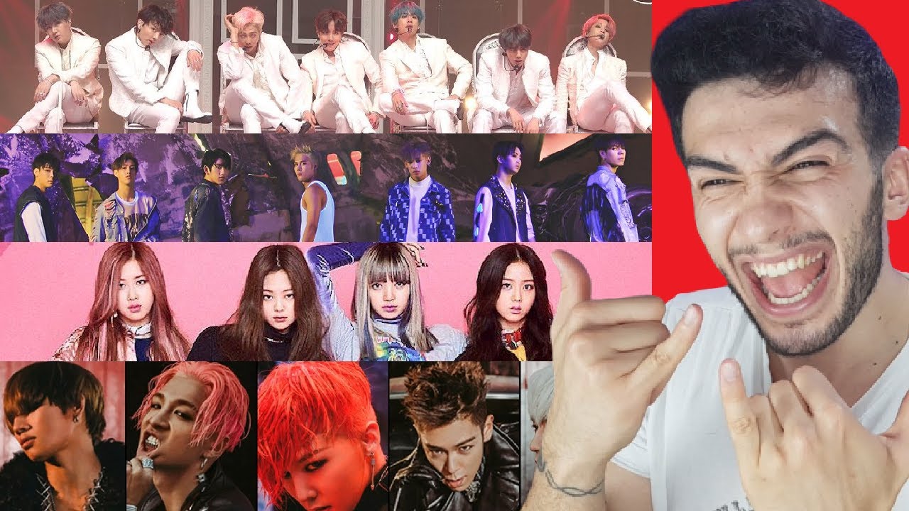 EFSANE K-POP ŞARKILARI 8 !! * BTS | Blackpink | Bigbang & Got7 *