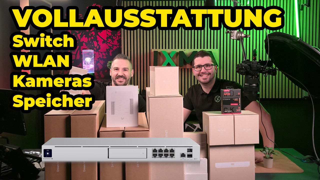UniFi Setup von A–Z ✅ Dream Machine, Switch, Gäste-WLAN & Sicherheit