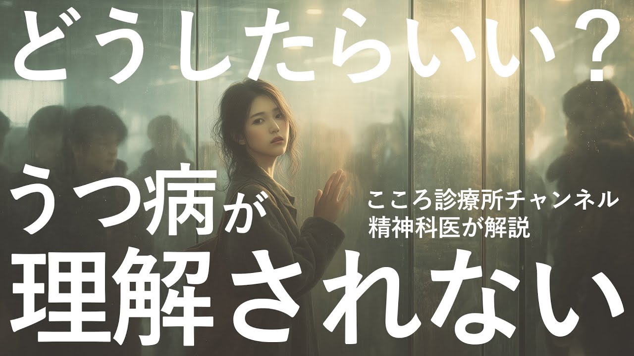 うつ病が理解されない…どうしたらいい？精神科医が教える3つの対処法